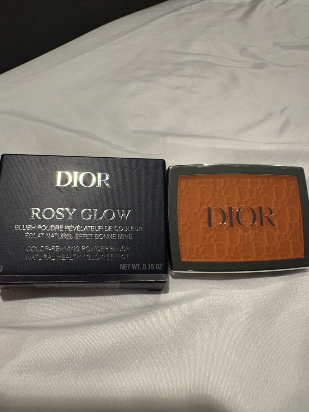 Dior Rosy Glow Powder Blush - Warm Terracotta Orange